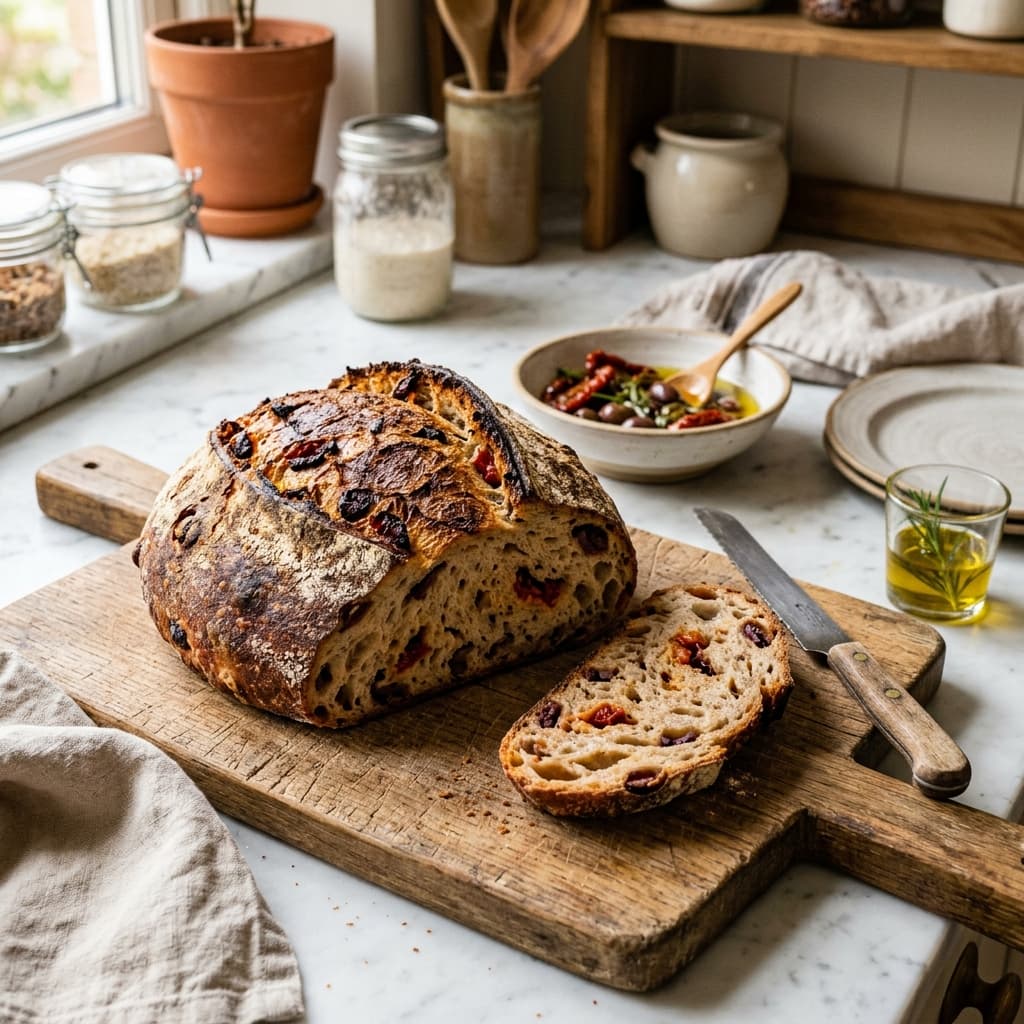 Kuru Domatesli & Zeytinli